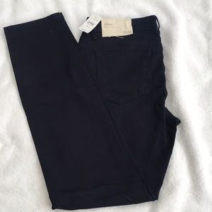 NWT LOFT Modern Skinny dark denim jeans size 8